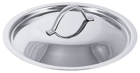 Edelstahl Deckel für Ø 12-50cm für Serie 2000 Kochtopf Bratpfanne Stielkasserolle - CPGASTRO