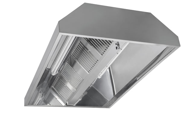 Deckenhaube Trapezform Tiefe 1200 mm Gastronics - CPGASTRO