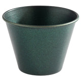 Edelstahl Dipschälchen 6er Set Ø 6 cm H: 4,5 cm 60 ml Grün APS  CPGASTRO