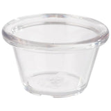 Dipschälchen 12er Set Ø 6cm H: 3,5cm 40 ml PET transparent APS  CPGASTRO