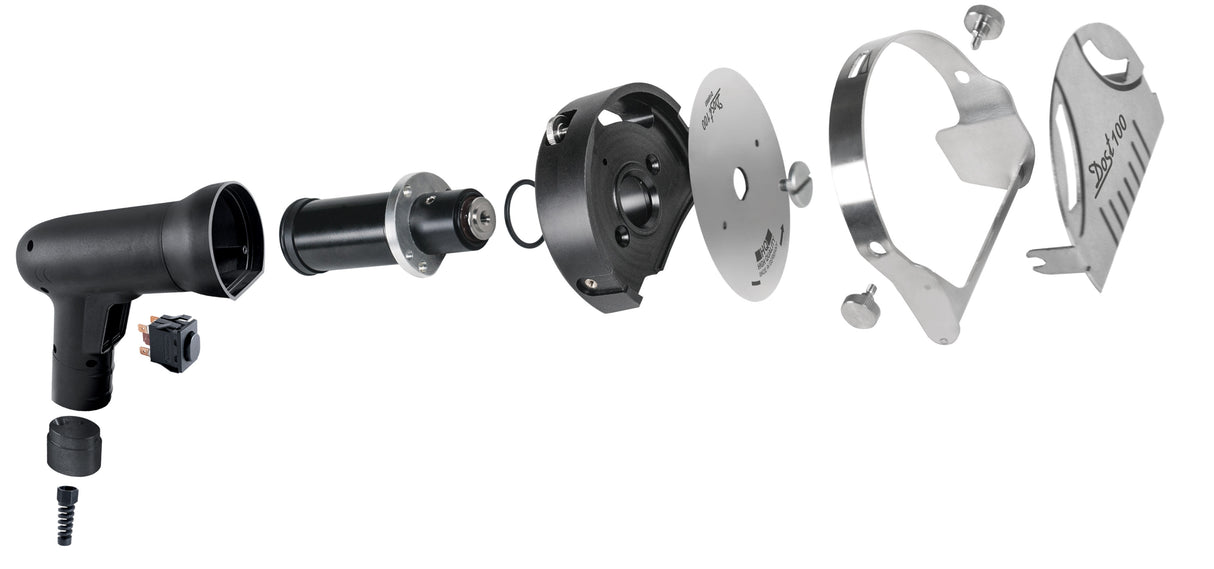 Dost 100 Elektrisches Dönermesser – Leicht, leise, schnell und ergonomisch