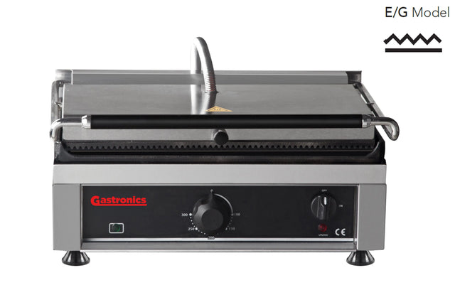 Gastronics KG2745EG Kontaktgrill – Profi Grill Toaster mit oben gerillter und unten glatter Grillplatte Gastronics  CPGASTRO
