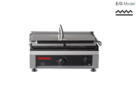 Gastronics KG2735EG Kontaktgrill – Profi Grill Toaster mit oben gerillter und unten glatter Grillplatte Gastronics  CPGASTRO