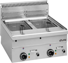 MBM Fritteuse 8 + 8 Liter Gas 14,8 kW - CPGASTRO