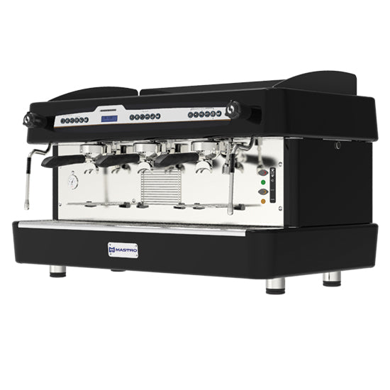 Espressomaschine automatisch 3 Gruppen 18 Liter Gastronics - CPGASTRO