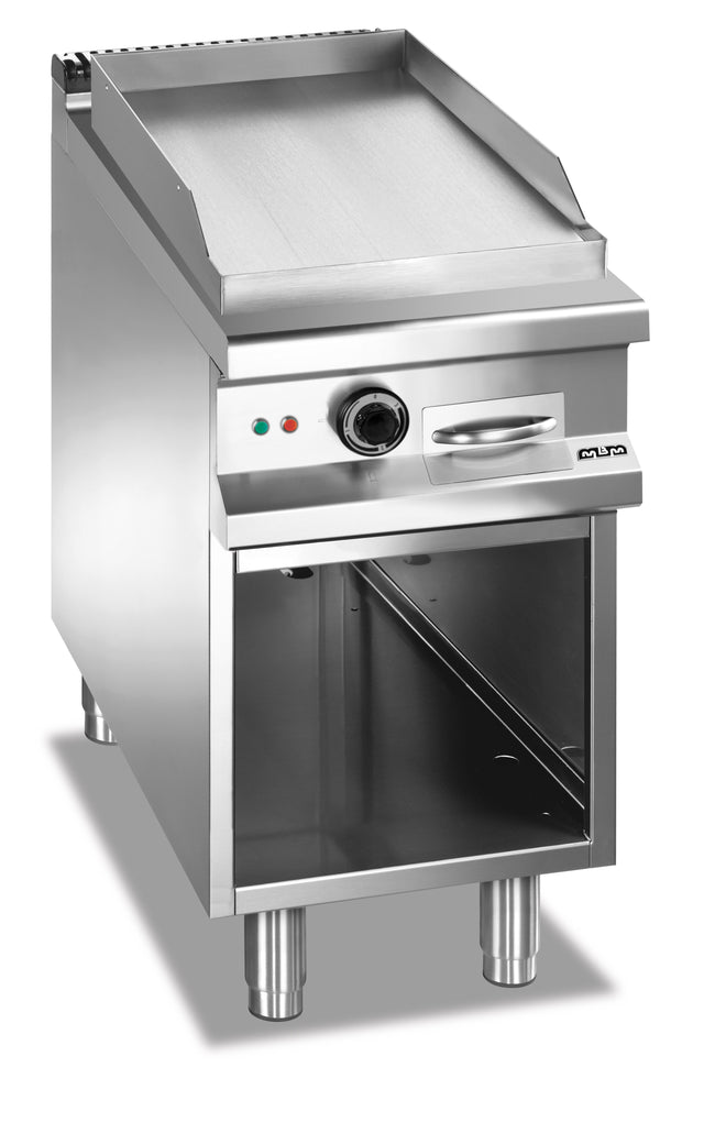 MBM Grillplatte glatt mit Untergestell 6 / 8 kW MBM - CPGASTRO