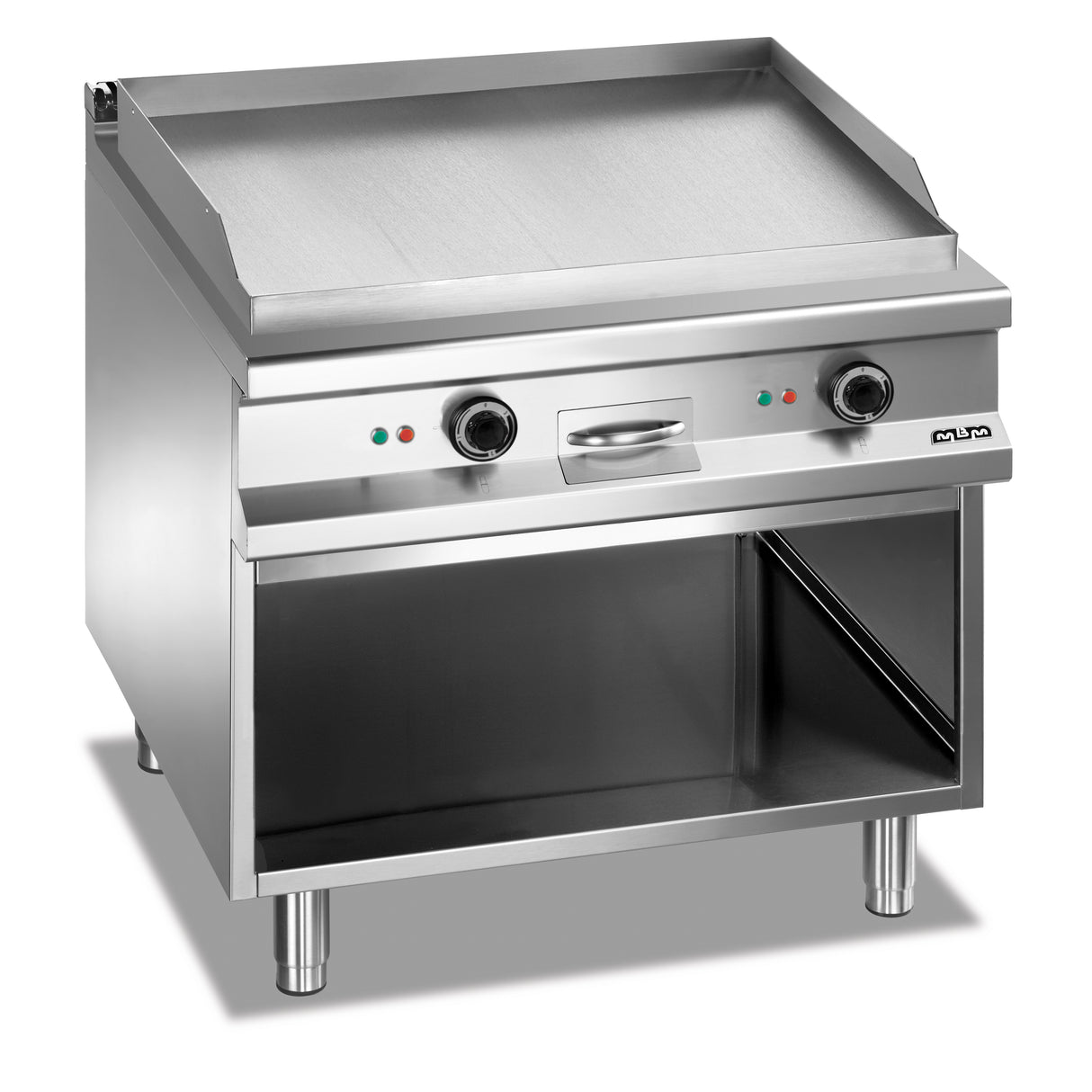 MBM Grillplatte glatt mit Untergestell 12 kW / 16 kW MBM - CPGASTRO