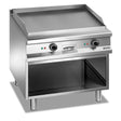 MBM Grillplatte gerillt mit Untergestell 12 kW / 16 kW MBM - CPGASTRO