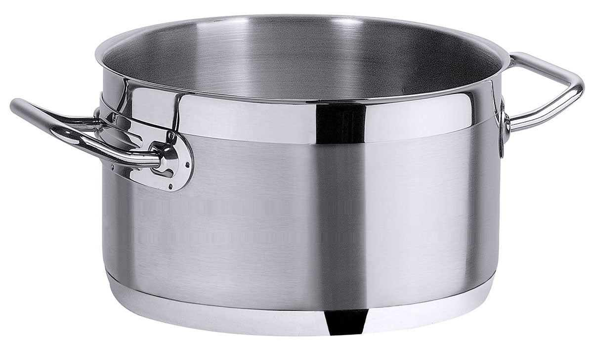 Edelstahl Kochtopf niedrig Ø 16-50 cm / Serie 2200 Contacto - CPGASTRO