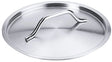 Edelstahl Deckel für Kochtopf Ø 16-50cm für Serie 2200 Bratpfanne Stielkasserolle - CPGASTRO