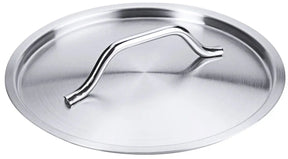 Edelstahl Deckel für Kochtopf Ø 16-50cm für Serie 2200 Bratpfanne Stielkasserolle - CPGASTRO