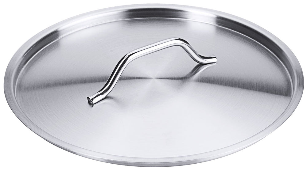 Edelstahl Deckel für Ø 16-50cm für Serie 2200 Kochtopf Bratpfanne Stielkasserolle Contacto - CPGASTRO