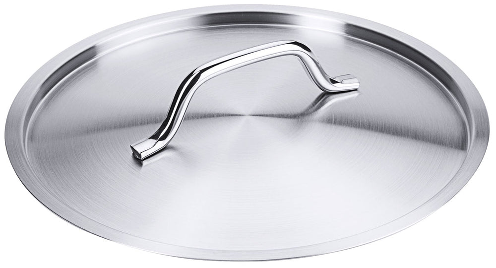 Edelstahl Deckel für Ø 16-50cm für Serie 2200 Kochtopf Bratpfanne Stielkasserolle Contacto - CPGASTRO