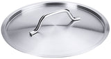 Edelstahl Deckel für Ø 16-50cm für Serie 2200 Kochtopf Bratpfanne Stielkasserolle Contacto - CPGASTRO