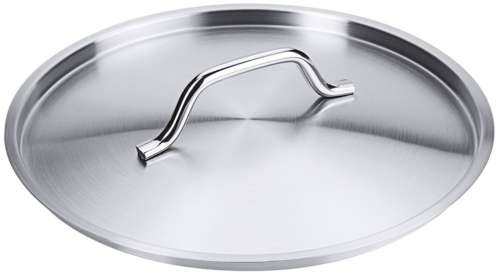 Edelstahl Deckel für Ø 16-50cm für Serie 2200 Kochtopf Bratpfanne Stielkasserolle Contacto - CPGASTRO