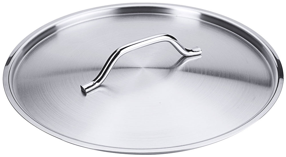 Edelstahl Deckel für Ø 16-50cm für Serie 2200 Kochtopf Bratpfanne Stielkasserolle Contacto - CPGASTRO