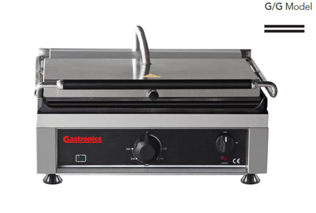 Gastronics KG2745GG Kontaktgrill – Profi Grill Toaster mit oben und unten glatten Grillplatten Gastronics  CPGASTRO