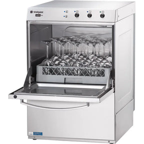 Gläserspülmaschine 2,77 kW mit Klarspülmittel- und Reinigerdosierpumpe - CPGASTRO