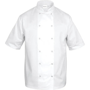 Gastronics Kochjacke kurzarm weiß - CPGASTRO