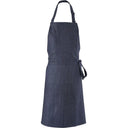 Gastronics Latzschürze Navy Blau und Grau - CPGASTRO