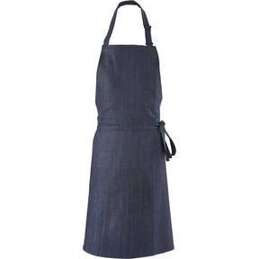 Gastronics Latzschürze Navy Blau und Grau - CPGASTRO