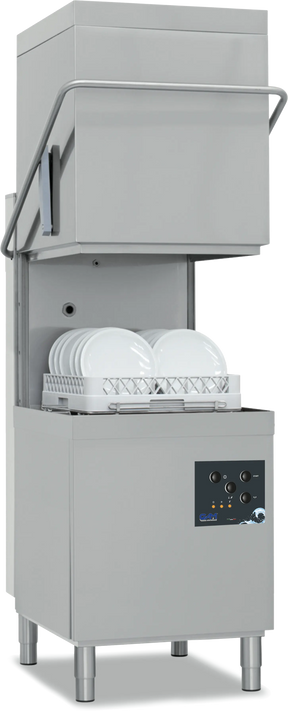 GAM Haubenspülmaschine 8,5 kW mit Klarspüler- , Laugenpumpe & Ablaufpumpe MH50TP - CPGASTRO