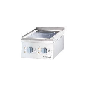 Glaskeramikfeld 2 Kochfelder 5 kW - CPGASTRO