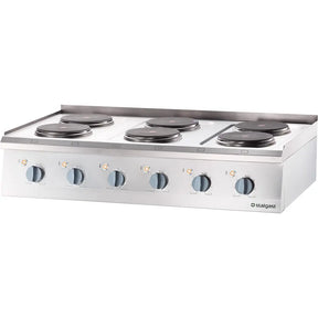 Elektroherd 6 Kochfelder rund 15,6 kW - CPGASTRO