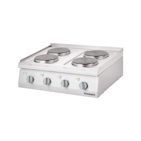 Elektroherd 4 Kochfelder rund 10,4 kW - CPGASTRO