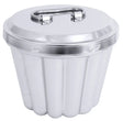 Edelstahl Puddingform 14 cm ohne Innenrohr mit Deckel Contacto  CPGASTRO