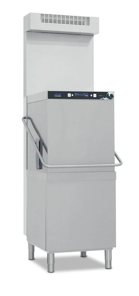 GAM Haubenspülmaschine 8,7 kW mit Klarspüler- , Laugenpumpe & Ablaufpumpe RGH50BTPHR - CPGASTRO