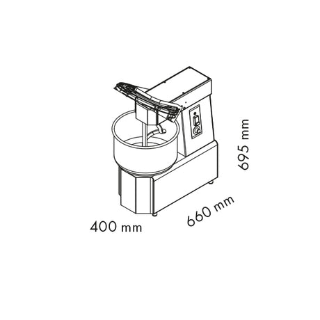 GAM Teigknetmaschine S GAM - CPGASTRO