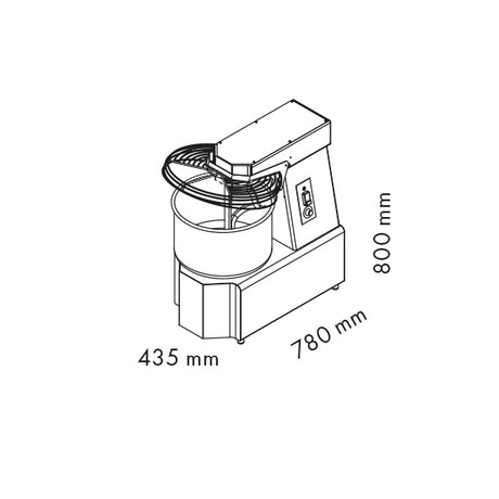 GAM Teigknetmaschine S GAM - CPGASTRO