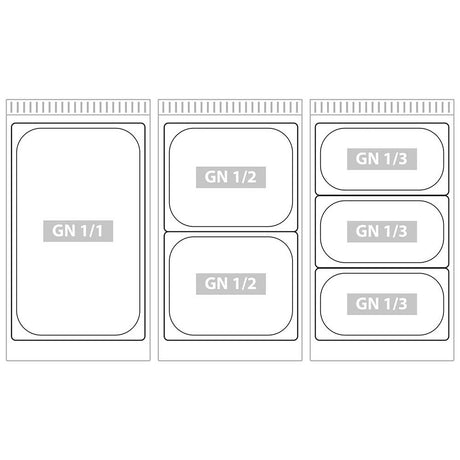 Bain-Marie Elektro 0,8 kW Gastronics - CPGASTRO