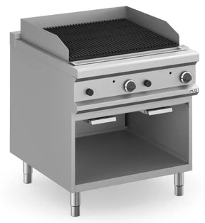 GAM MBM Lavasteingrill mit Untergestell Gas 20 kW - CPGASTRO
