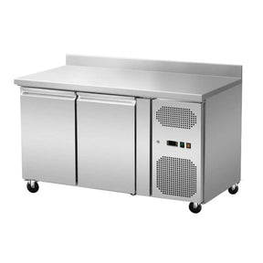 Kühltisch mit Türen und Aufkantung Umluft - CPGASTRO