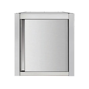 Wandhängeschrank aus Edelstahl mit Tür Tiefe 40mm - CPGASTRO