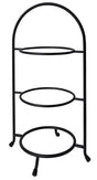 Telleretagere dreistufig schwarz für Teller 17,5-31 cm - CPGASTRO
