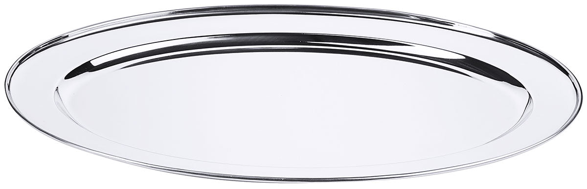 Edelstahl Bratenplatte oval 55 cm Contacto - CPGASTRO