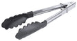 Edelstahl Bratzange 23-40 cm hochglänzend mit Feder und Verschlussschieber - CPGASTRO