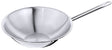Wok Edelstahl mehrschichtig flacher Boden Contacto - CPGASTRO