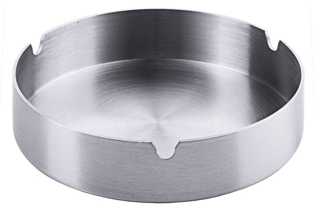 Edelstahl Aschenbecher 12 cm ( 1 Stück ) Contacto - CPGASTRO