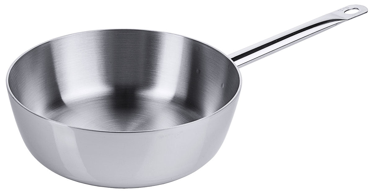 Edelstahl Sauteuse Multiply Ø 16-24 cm  aus mehrschichtigem Materialien