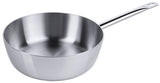Edelstahl Sauteuse Multiply Ø 16-24 cm  aus mehrschichtigem Materialien