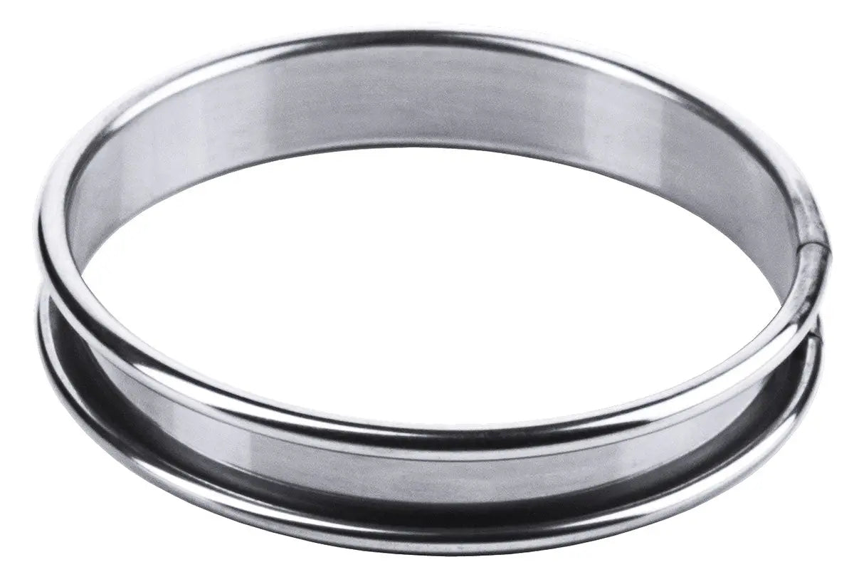 Edelstahl Tortenbodenring flach 10 cm Contacto - CPGASTRO