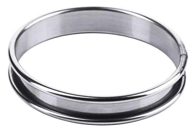 Edelstahl Tortenbodenring flach 10 cm Contacto - CPGASTRO