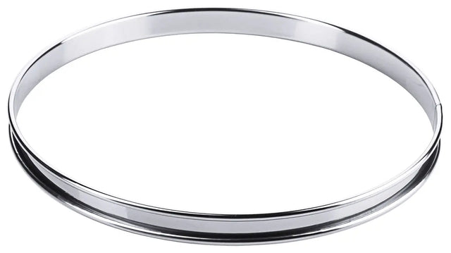 Edelstahl Tortenbodenring flach 28 cm - CPGASTRO