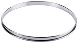 Stainless steel flat cake base ring 8 cm
