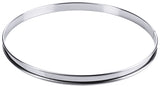 Stainless steel flat cake base ring 8 cm