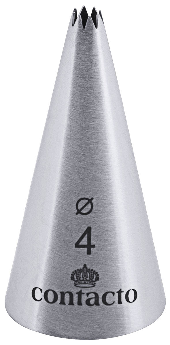 Edelstahl Sterntülle 4 mm Contacto - CPGASTRO